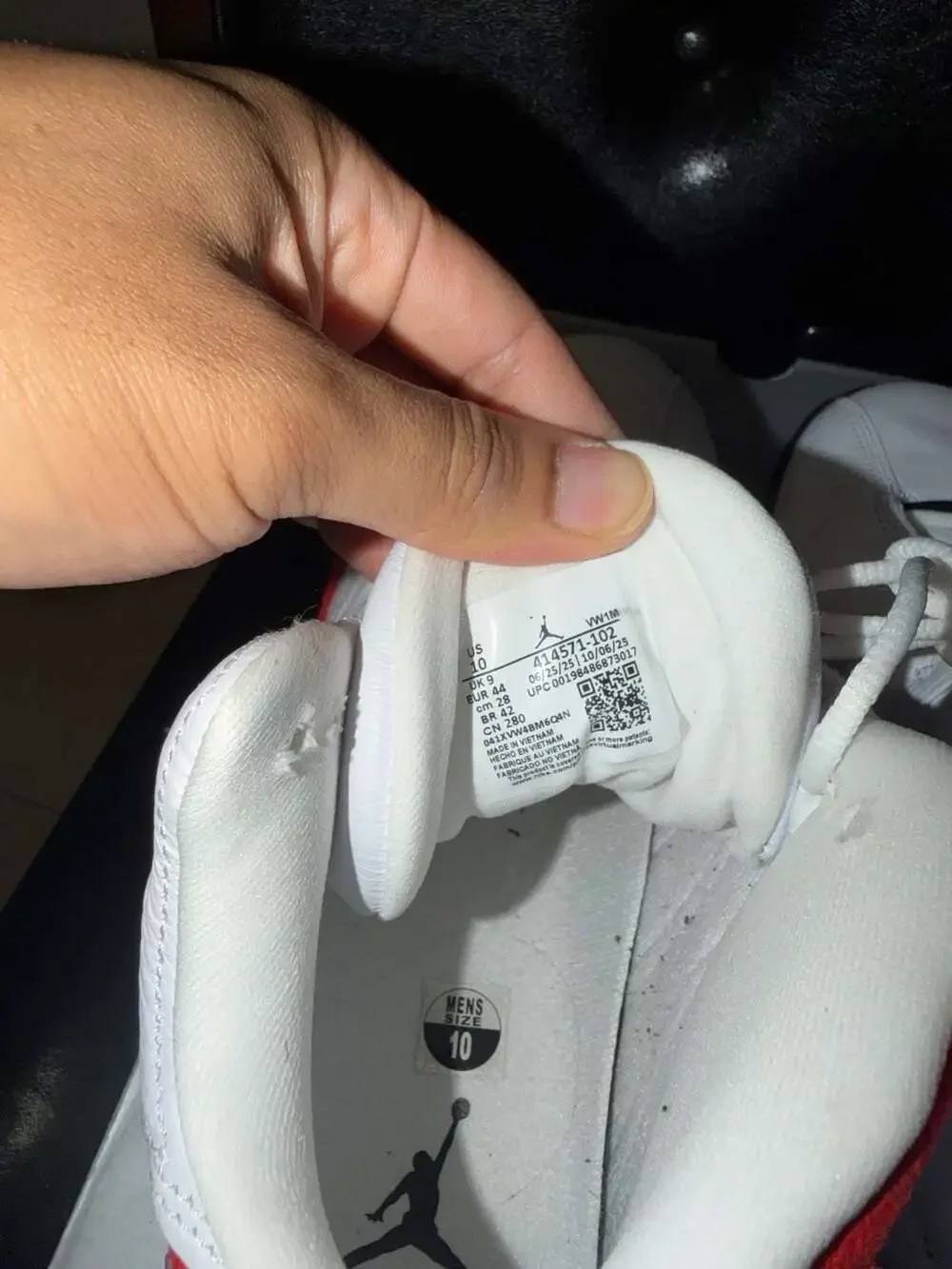 Jordan used air